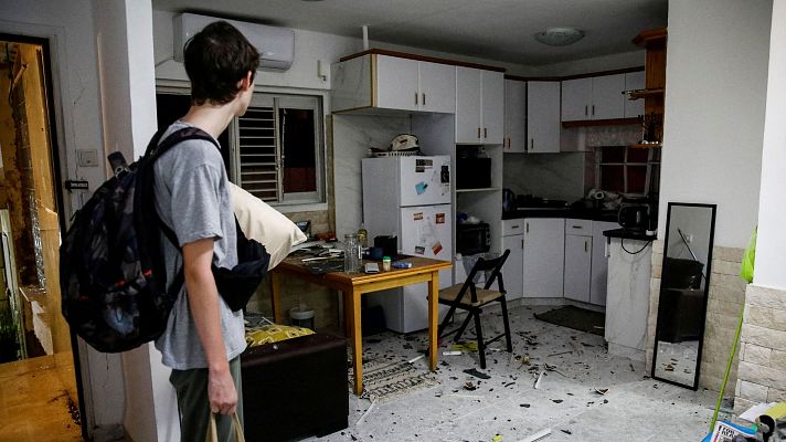 Telediario 2 - Haifa, la tercera ciudad más grande de Israel y objetivo de Hizbulá durante más de un año