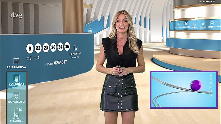 Loterías - Sorteo de la Bonoloto y Primitiva del 07/10/2024