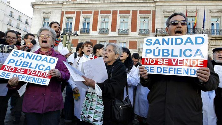 Los médicos desconvocan la huelga indefinida en Madrid contra las privatizaciones