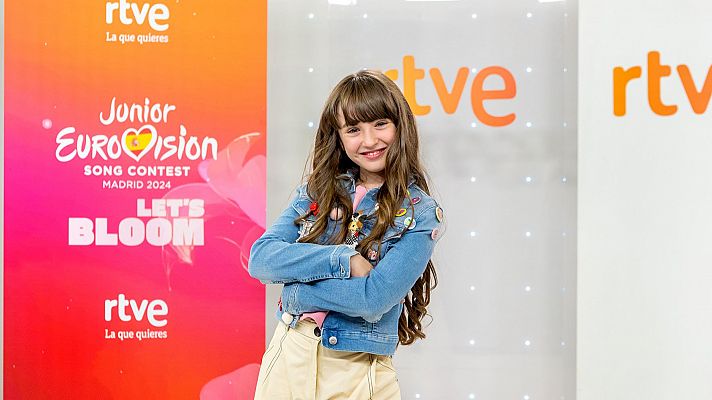 Chloe DelaRosa presenta su canción para Eurovision Junior