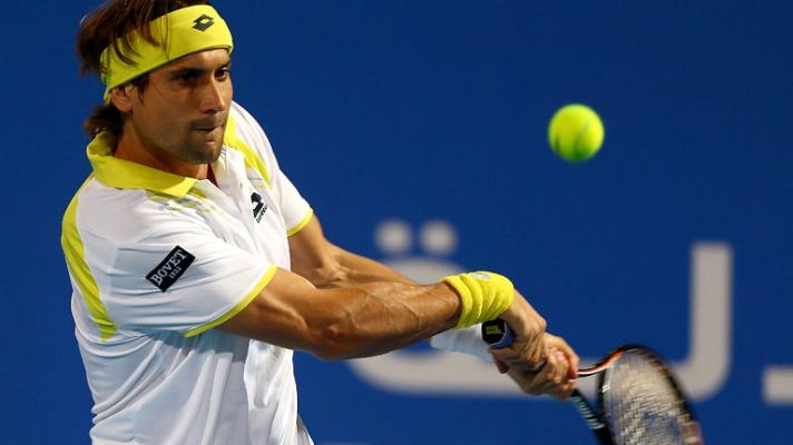 Tenis - Ferrer se queda sin opciones ante Djokovic en Abu Dabi