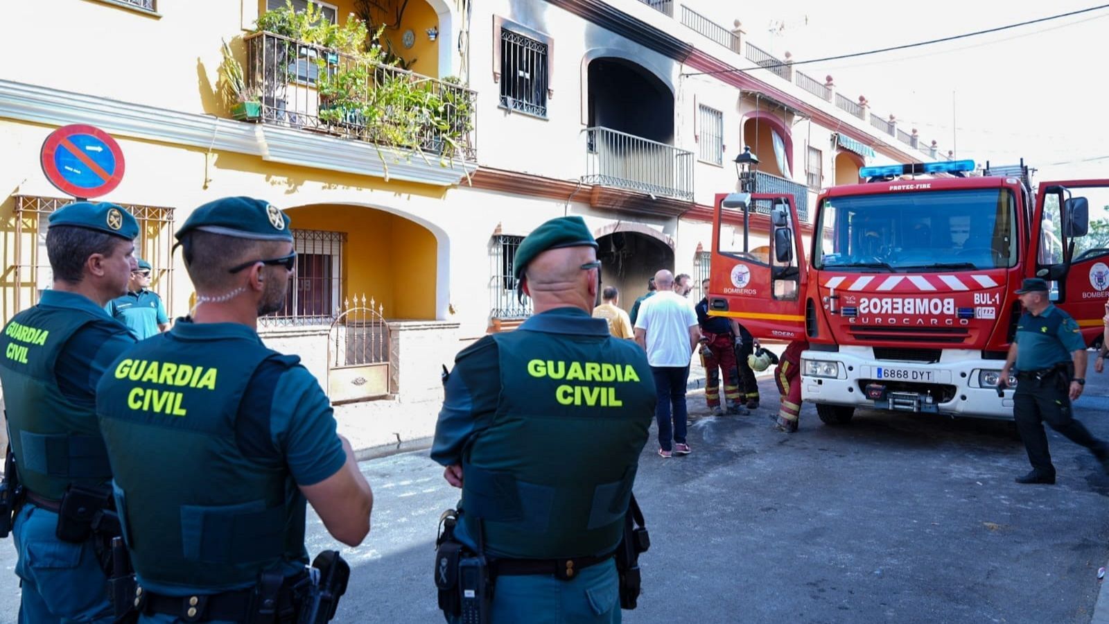 La explosión de la batería de un móvil provocó el incendio de Sevilla