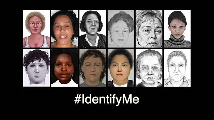 Telediario 1 - 'Identify me': una iniciativa a nivel europeo para esclarecer 46 feminicidios