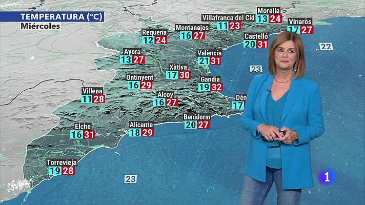 El tiempo en la Comunitat Valenciana - 08/10/2024