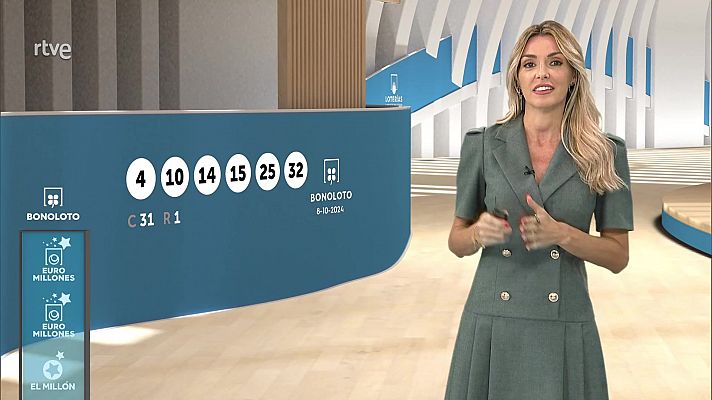 Loterías - Sorteo de la Bonoloto y Euromillones del 08/10/2024
