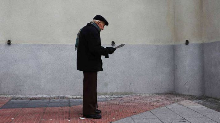 Telediario 1 - Retraso de la edad de jubilación