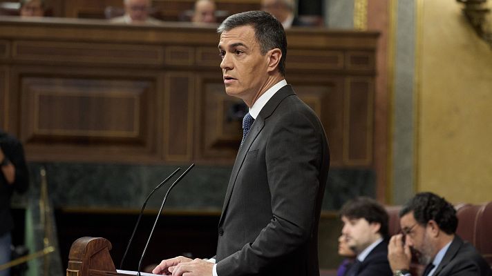 Informativo 24h - Sánchez acusa al PP de "echar la culpa a otros de sus errores" al pedir la retirada de la reforma que beneficiaría a presos de ETA