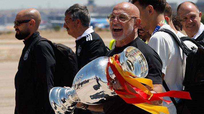 Luis de la Fuente y un contrato por renovar: "No es normal que un campeón de Europa no tenga contrato"