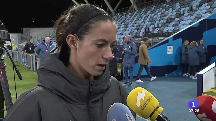 Telediario Matinal - Aitana Bonmatí: "Somos humanas y de las derrotas se aprende"