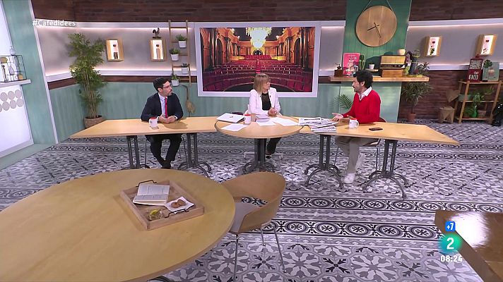 Cafè d'idees - Joan Manuel Tresserras, Andrés Velencoso i la llei ELA