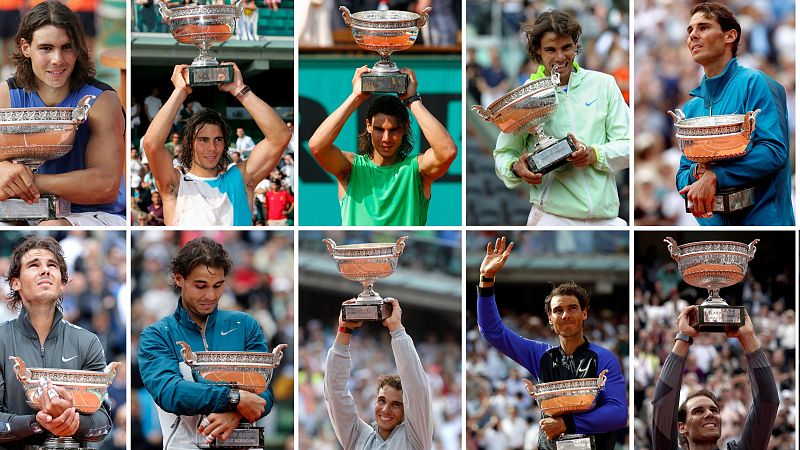 El eterno idilio de Rafa Nadal con Roland Garros