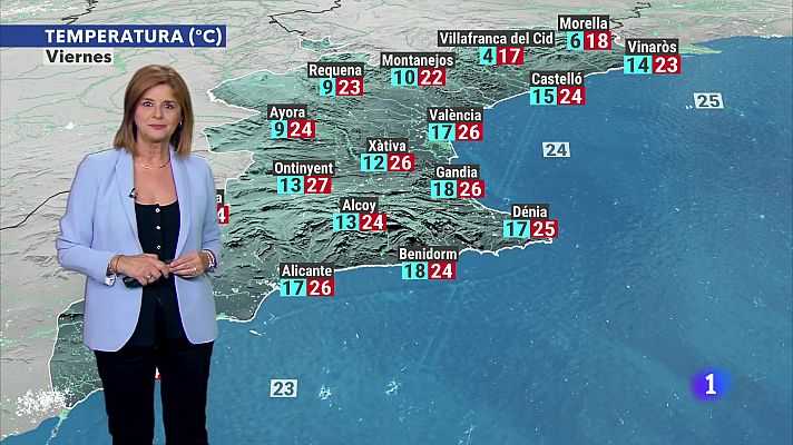 El tiempo en la Comunitat Valenciana - 10/10/2024