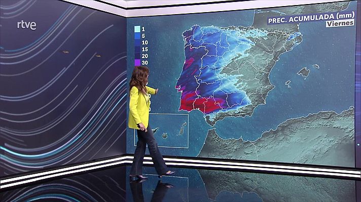 El tiempo - Descenso notable de las temperaturas máximas