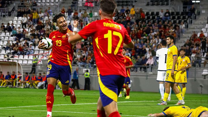 Fútbol - España 4-2 Kazajistán | Resumen del partido de clasificación para la Euro Sub-21 de 2025