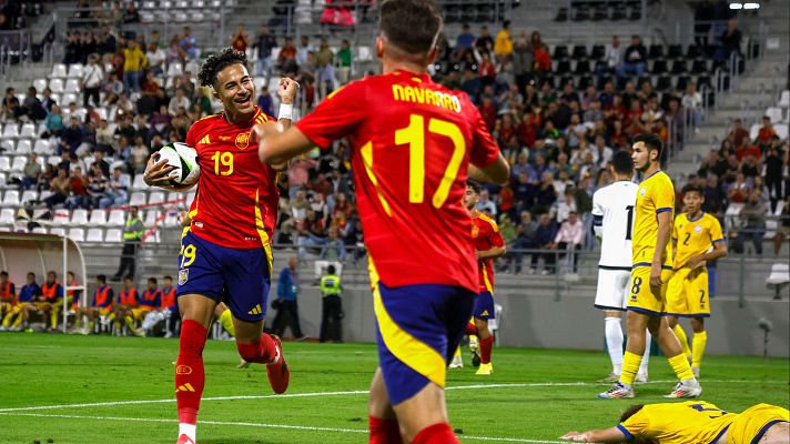 España 4-2 Kazajistán | Resumen del partido de clasificación para la Euro Sub-21 de 2025