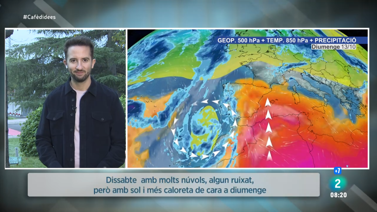 El Temps - Divendres d'aurores boreals i més fresca. I el cap de setmana? | Veure