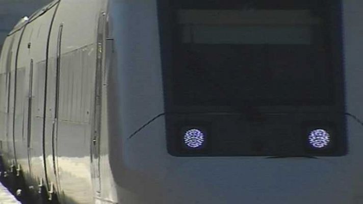 Telediario 1 - Reducción de servicios de trenes