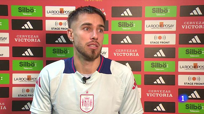 Telediario 1 - Óscar Mingueza, a TVE: "Mi sueño sería jugar de mediapunta"