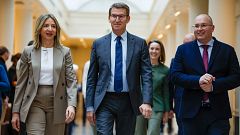 Feijóo acusa a Pedro Sánchez de "no dar la cara" por el caso Koldo