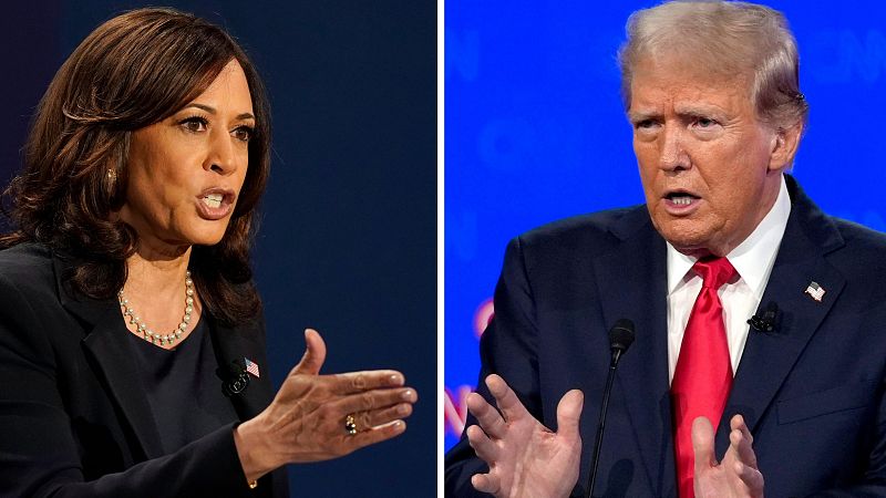 Harris y Trump encaran la recta final de la campaña electoral