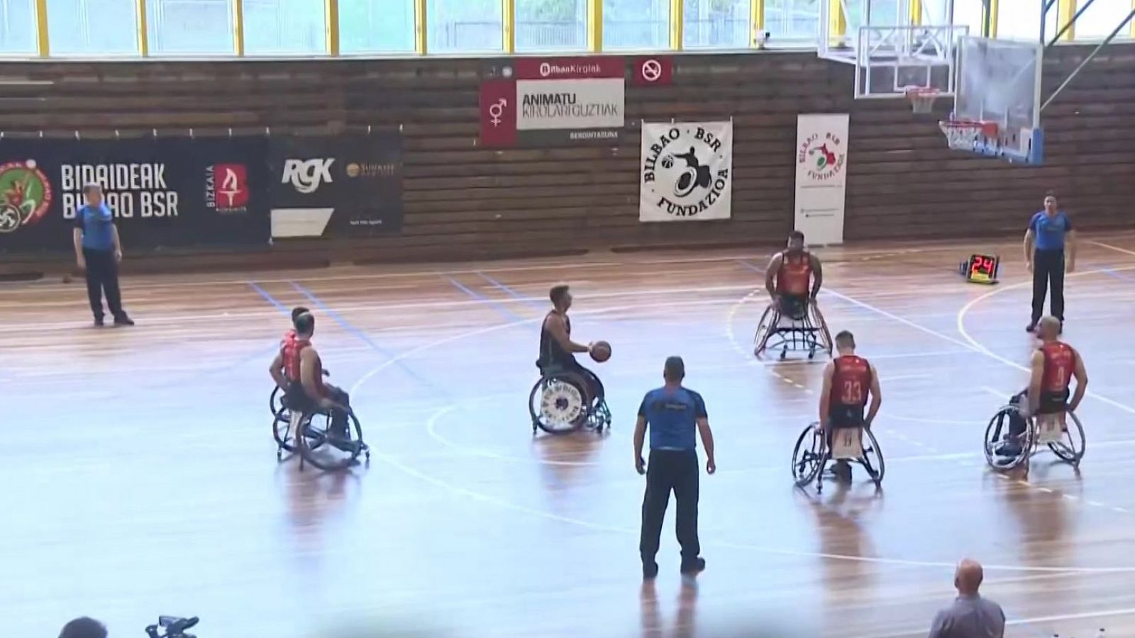 Baloncesto en silla de ruedas - Superliga BSR España. 1ª Jornada: Bidaideak Bilbao - AMIAB Albacete