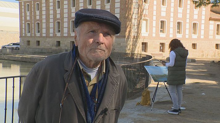 Telediario Fin de Semana - Antonio López vuelve a los talleres magistrales en Medina de Rioseco