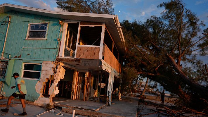 Telediario Fin de Semana - Biden visitará Florida tras el huracán Milton para mostrar su apoyo a los afectados