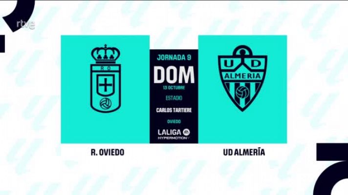 Oviedo - Almería: resumen de la 9ª jornada de Liga | Segunda