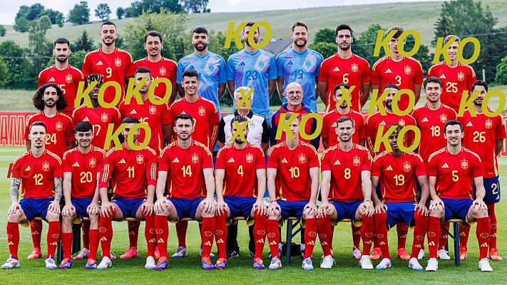 Las lesiones condicionan a España: 7 de los 11 titulares en la final de la Eurocopa están lesionados