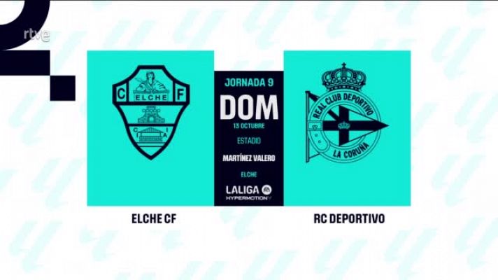 Elche - Deportivo: resumen del partido 9ª jornada | Segunda