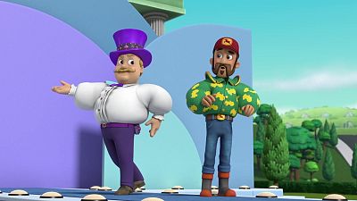 La patrulla salva a un alcalde inflado - La patrulla canina | Ver