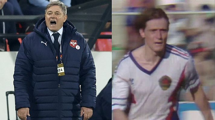 Fútbol - El día que Stojkovic, seleccionador de Serbia, eliminó a España del Mundial con un doblete para Yugoslavia