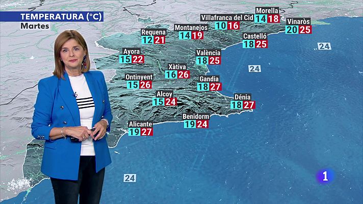 El tiempo en la Comunitat Valenciana - 14/10/2024