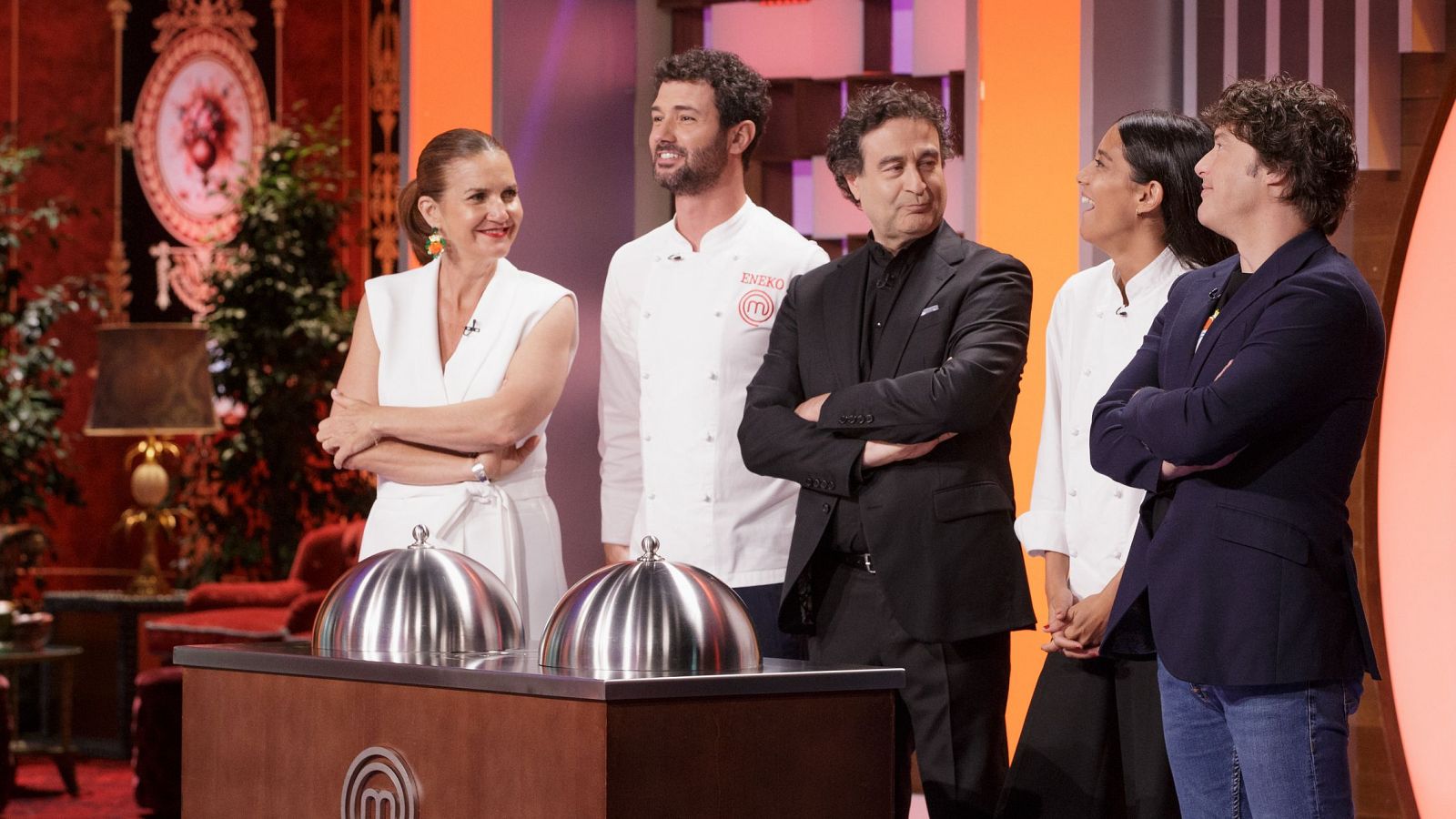 María Lo y Eneko presentan sus platos en MasterChef Celebrity 9