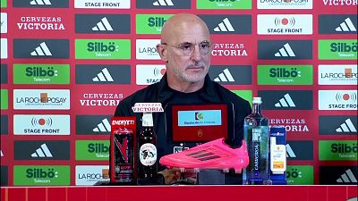 Rueda de prensa de Luis de la Fuente, previa partido España - Serbia