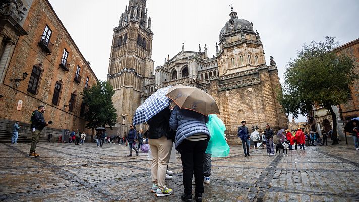 Precipitaciones en gran parte de la Península este martes