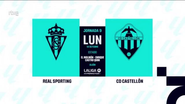 Sporting - Castellón: resumen partido 9ª jornada | Segunda