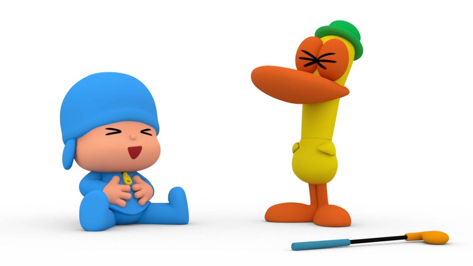 Sticky giggles - Pocoyo en inglés | Watch