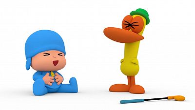 Sticky giggles - Pocoyo en inglés | Watch