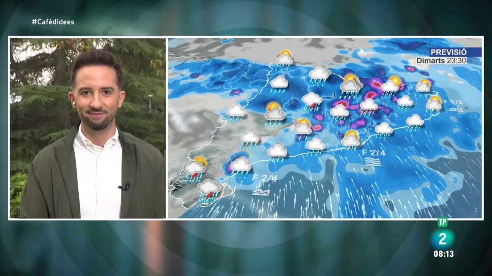 El Temps - Borrasca Leslie: pluja, vent i descens tèrmic | Veure