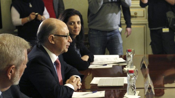 Telediario 1 - Jornada laboral de funcionarios