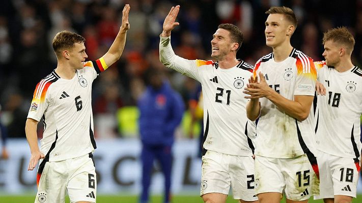 Telediario 1 - Alemania sella el pase a cuartos e Italia lo tiene en su mano tras sus victorias en Nations League