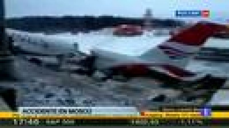 Al menos dos muertos en un accidente aéreo en Moscú