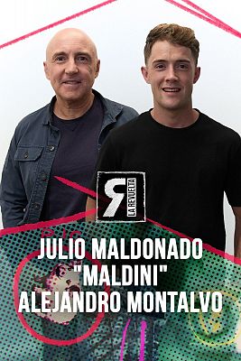 Julio Maldonado 'Maldini' y Alejandro Montalvo