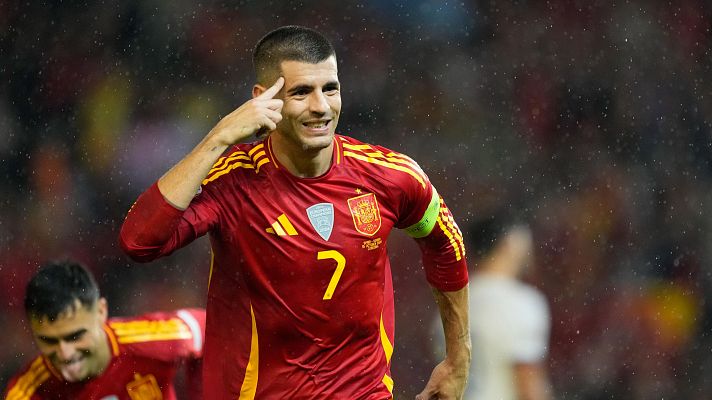 España 2-0 Serbia: Álvaro Morata aumenta la renta con auténtico golazo