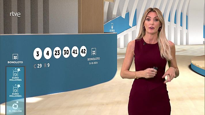 Loterías - Sorteo de la Bonoloto y Euromillones del 15/10/2024