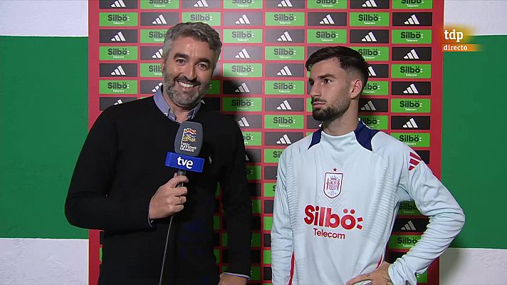 UEFA Nations League - Álex Baena: "Tenemos un grupo extraordinario, podemos seguir haciendo cosas grandes"