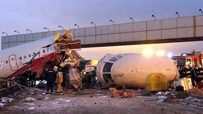 Informativo 24h - Cuatro muertos en un accidente aéreo en Moscú