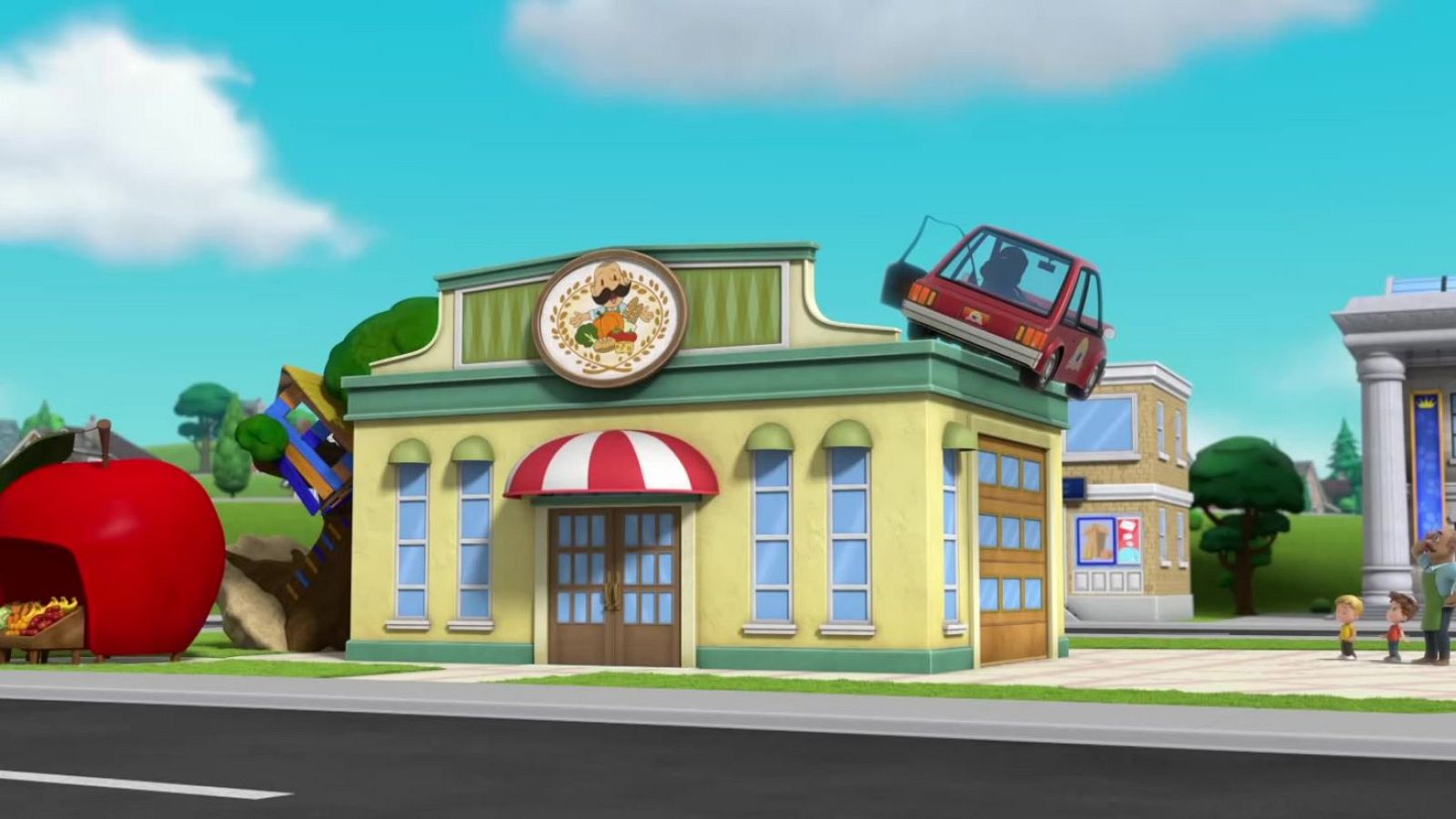 Charger visita a la patrulla - La patrulla canina | Ver