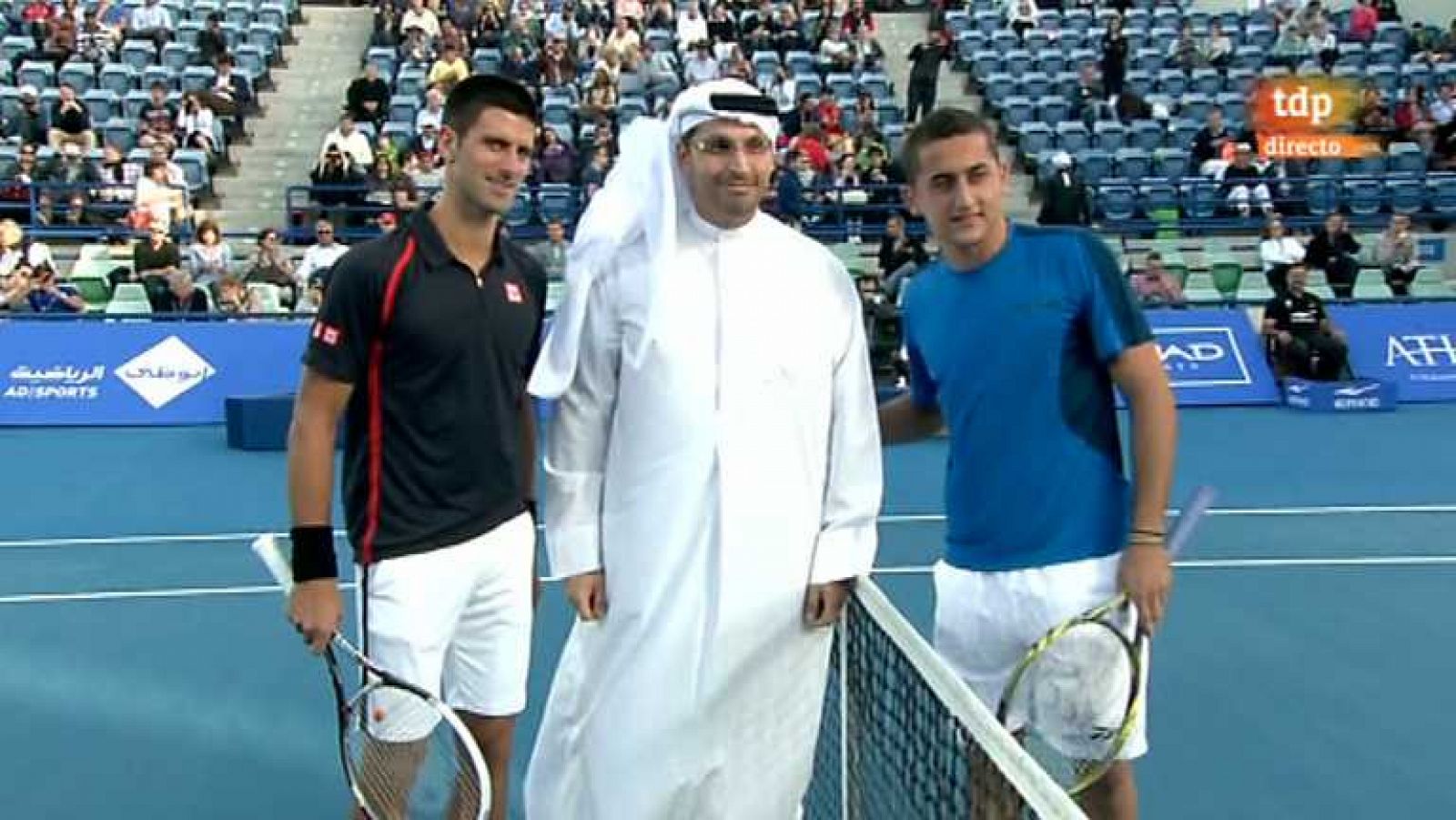 Tenis Mubadala World Tennis Championship Final Novak DjokovicNico